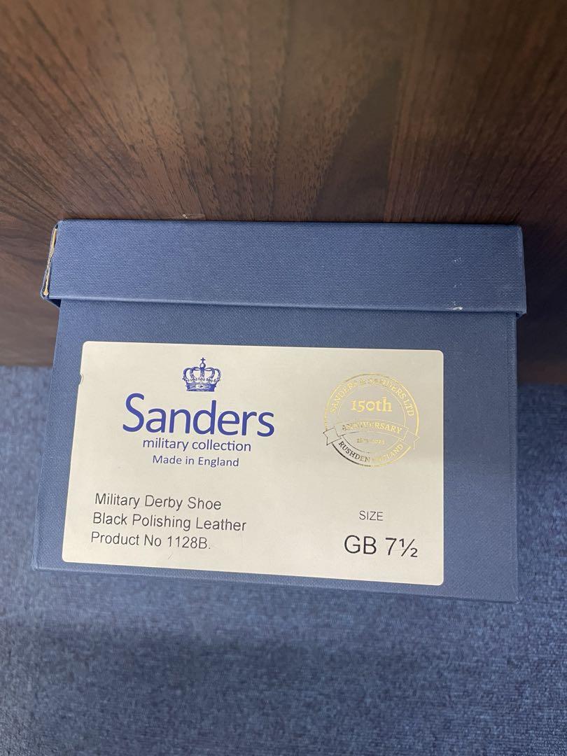 Sandersミリタリーダービーシューズ　7 1/2