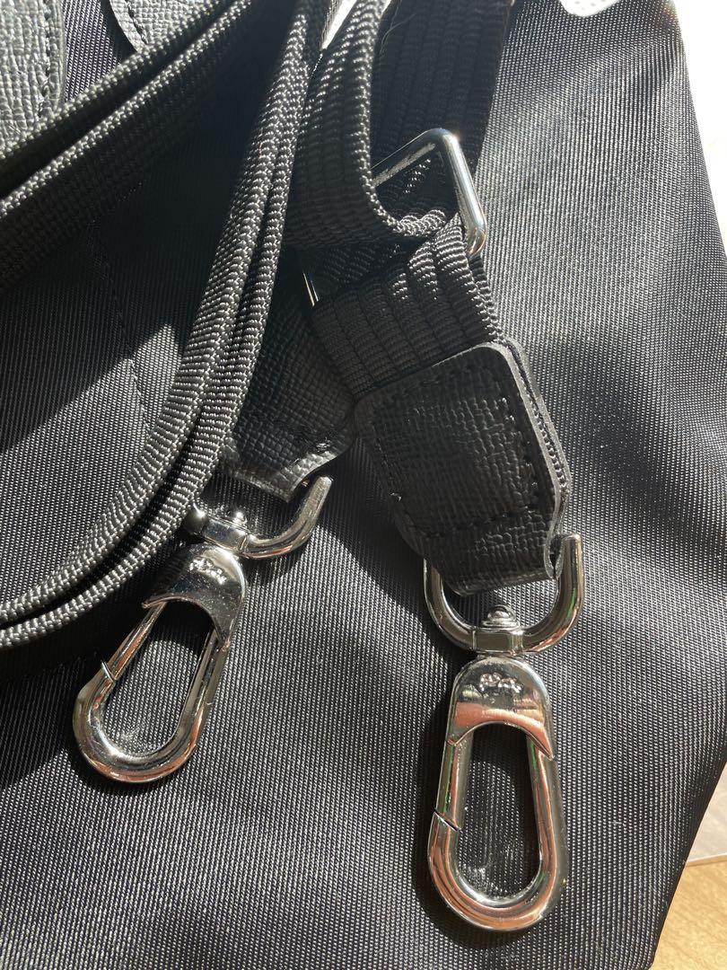 LONGCHAMP ブラック エナジーショルダーバッグ