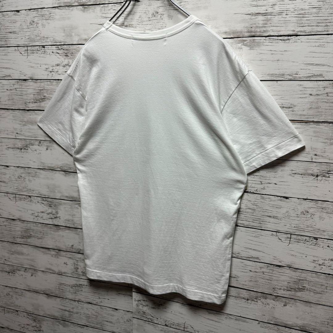 a183a【人気モデル】プレイコムデギャルソン　赤ハート　刺繍ロゴ　Tシャツ
