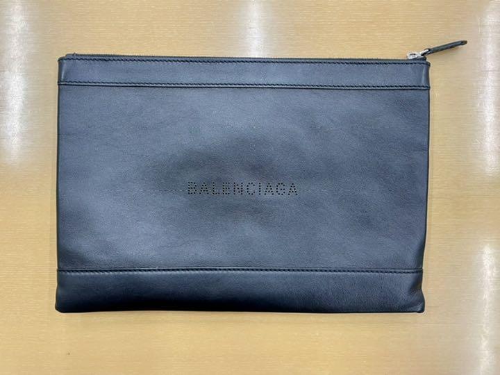 BALENCIAGA バレンシアガ クラッチバッグ 本革