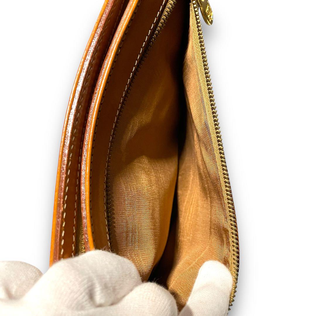 【美品】CELINE セリーヌ マカダム柄 セカンドバッグ クラッチバッグ