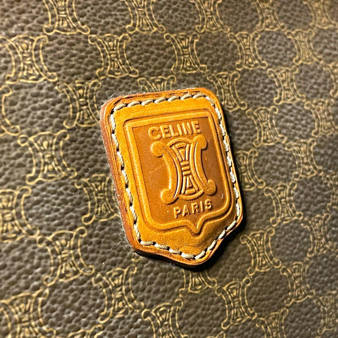 【美品】CELINE セリーヌ マカダム柄 セカンドバッグ クラッチバッグ