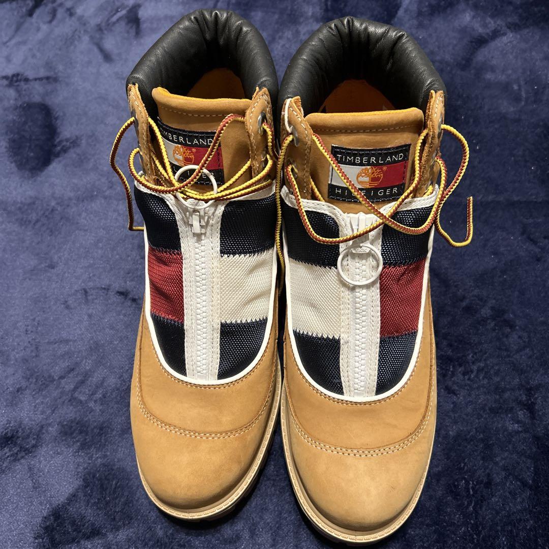 Timberland xHilfigerコラボワークブーツ