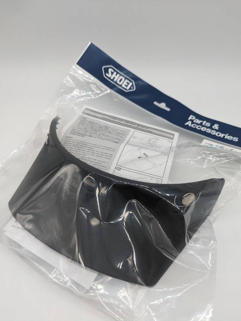 SHOEI V-480バイザー EX-ZEROブラック4512048482268