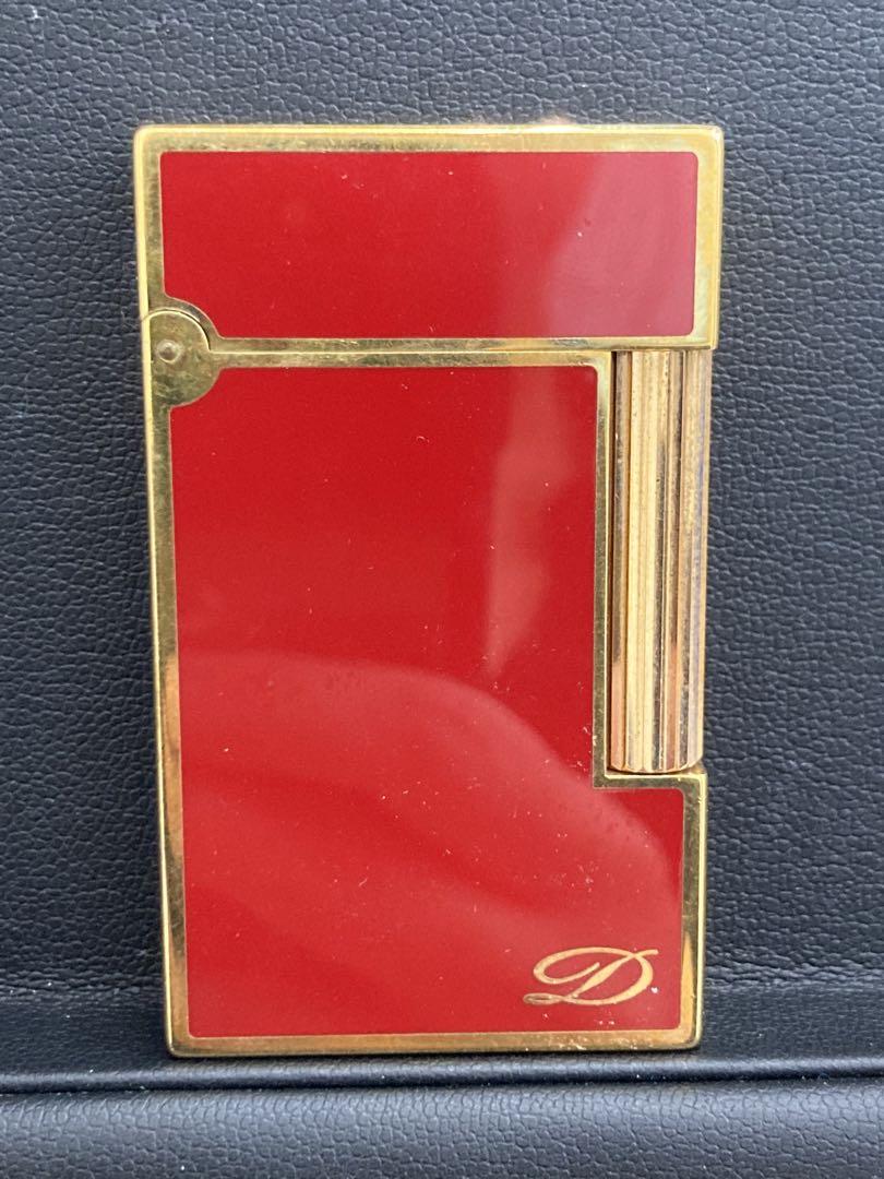 ST.Dupont　デュポン　ゴールド×ボルドー　フランス製　着火確認済み