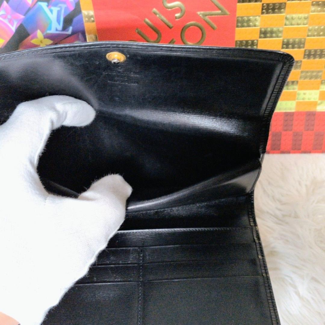 【セール】ルイヴィトン エピ ポルト トレゾール インターナショナル 黒 長財布 【セール】ルイヴィトン エピ ポルト トレゾール インターナショナル 黒 長財布