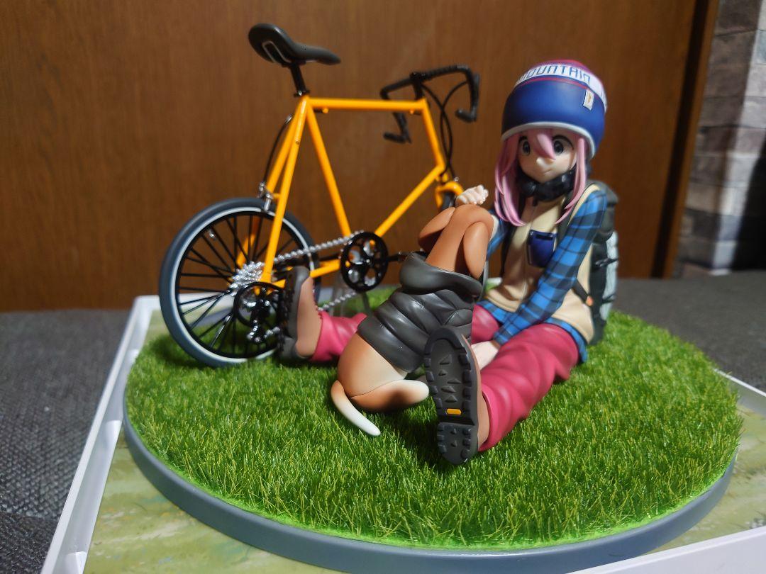 フリュー ゆるキャン△ 各務原 なでしこ フィギュア ＋上下照明付きケース開封品 フリュー ゆるキャン△ 各務原 なでしこ フィギュア ＋上下照明