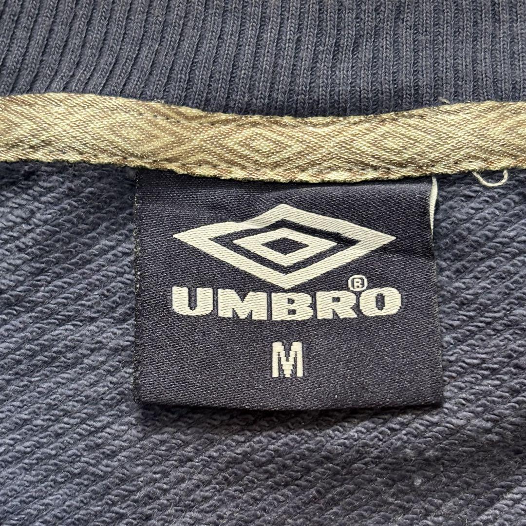 【UMBRO】アンブロ ポルトガル製 スウェットシャツ 総柄 バックロゴ