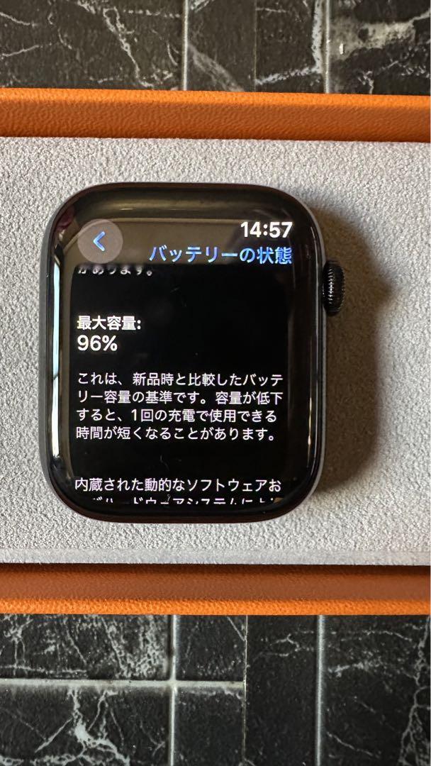 スマホアクセサリー Apple Watch Hermes Series8 45mm