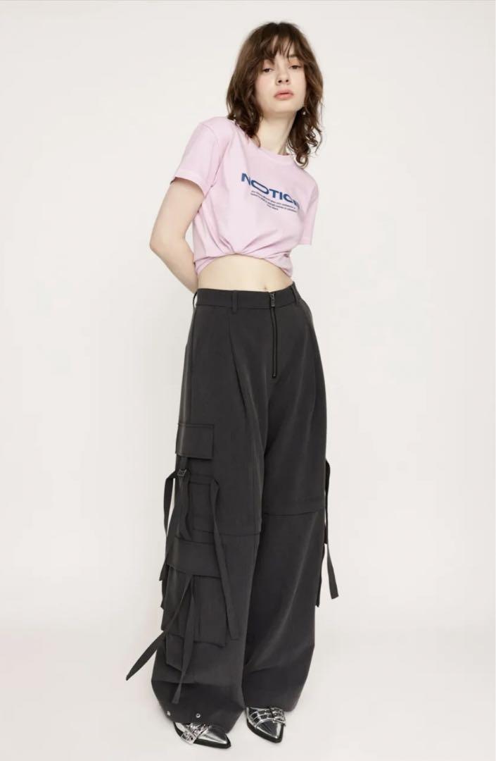 SLY KNEE ZIP CARGO パンツ