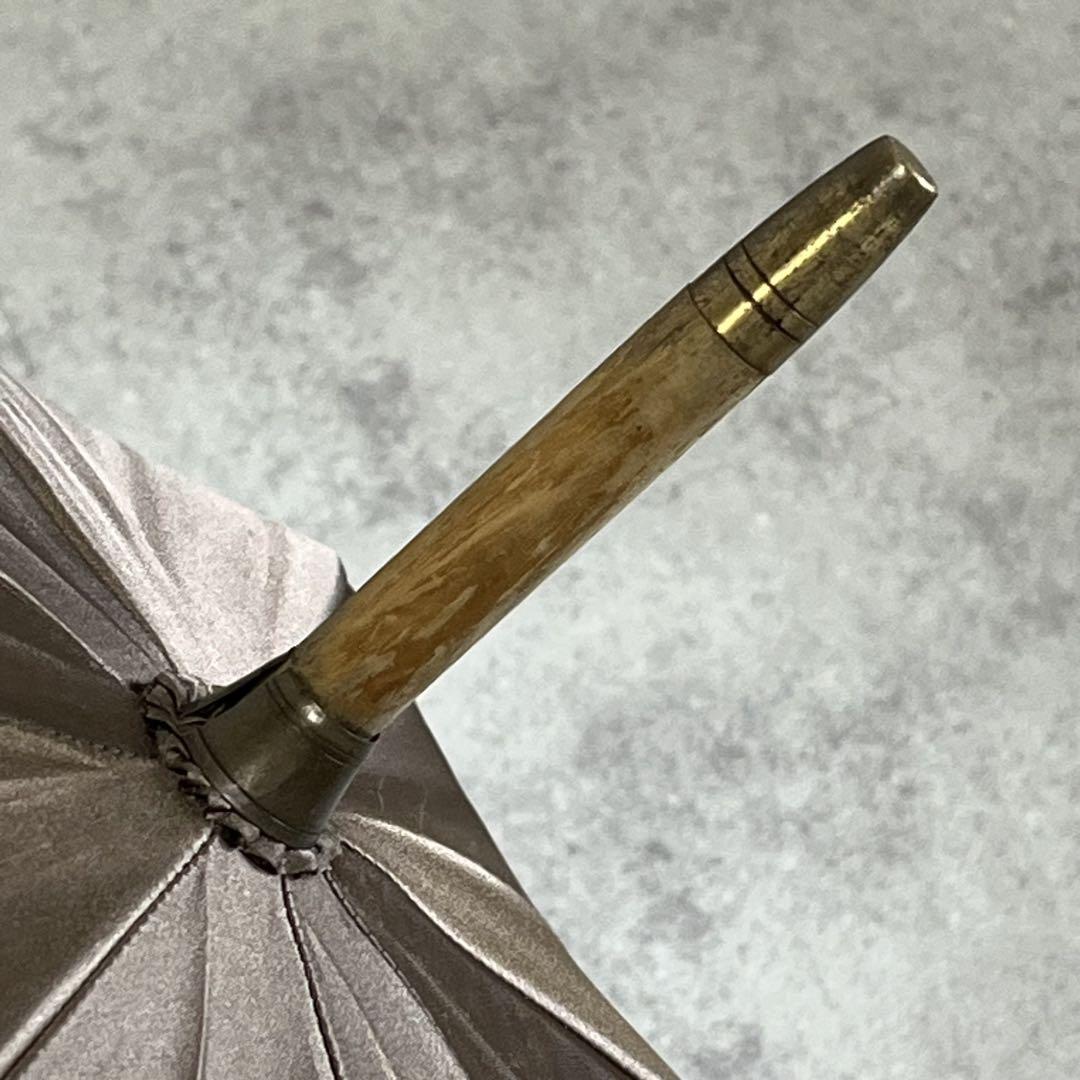 FENDI フェンディ 長傘 ズッカ柄 FF ブラウン イタリア製 雨傘