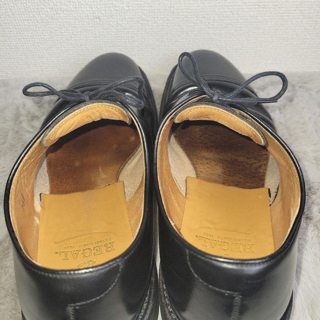 【美品✨】REGAL レザー ストレートチップ 26.5 B4E 外羽根
