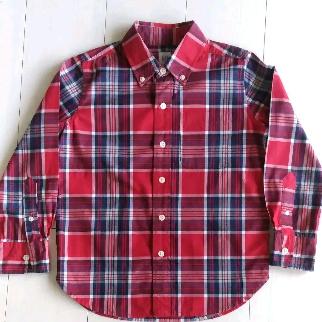 GAP 長袖シャツ チェックシャツ 120 チェック シャツ