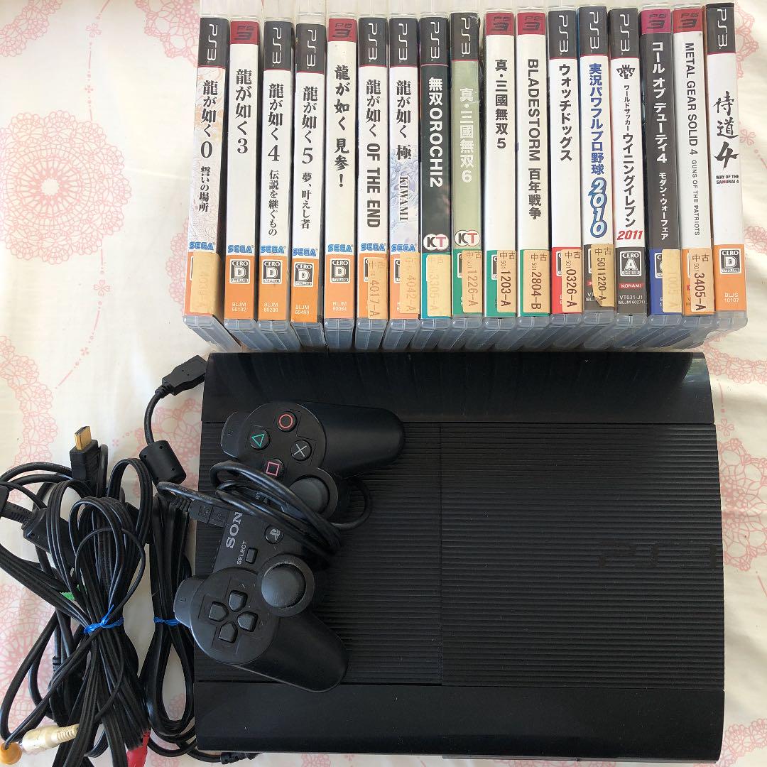 PS3本体 カセット17本
