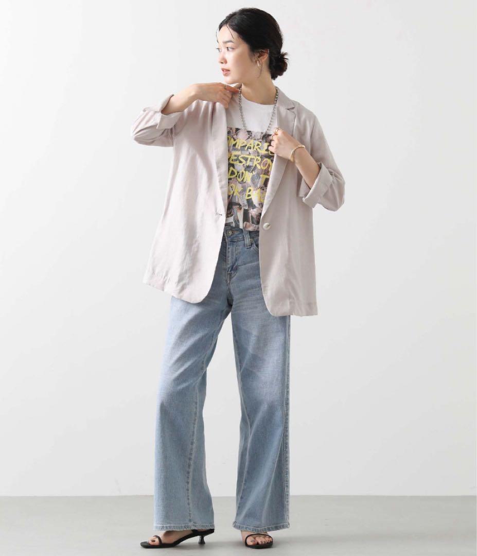 新品未使用タグ付★ innowave シアースラブテーラー７分ジャケット