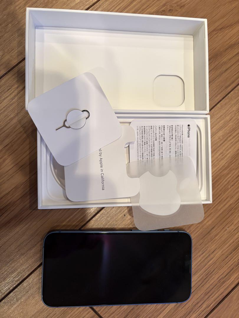 iPhone 13 mini 128GB ブルー　美品