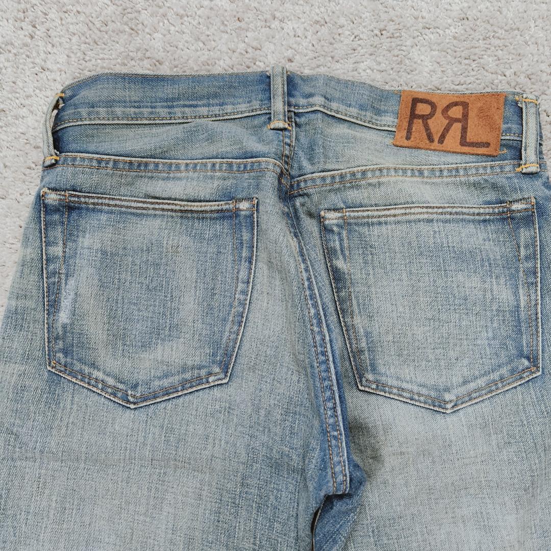 RRL ダブルアールエル セルビッジ デニムパンツ W32 日本製生地