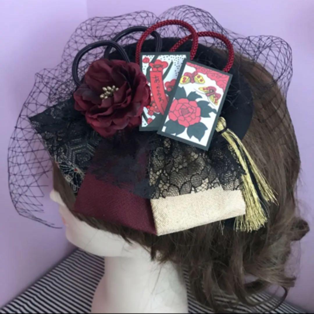 11 髪飾り ヘッドドレス トーク帽 RPob6-m52413147273 22❁︎xx.様❁︎ 成人式 和装 大得価通販