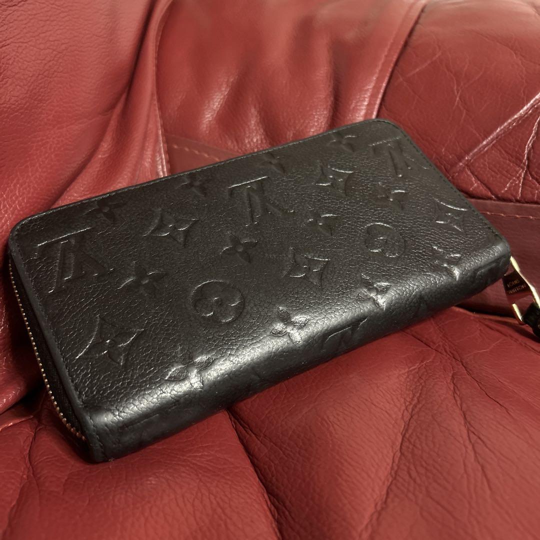 美品！ルイヴィトン アンプラント ジッピーウォレット