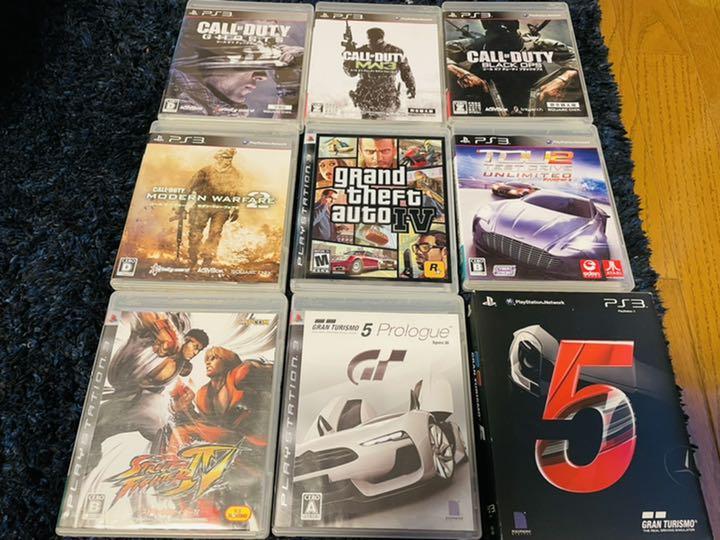 新しいコレクション ソフト9本込み Ps3 本体 Sony Playstation3 流行に