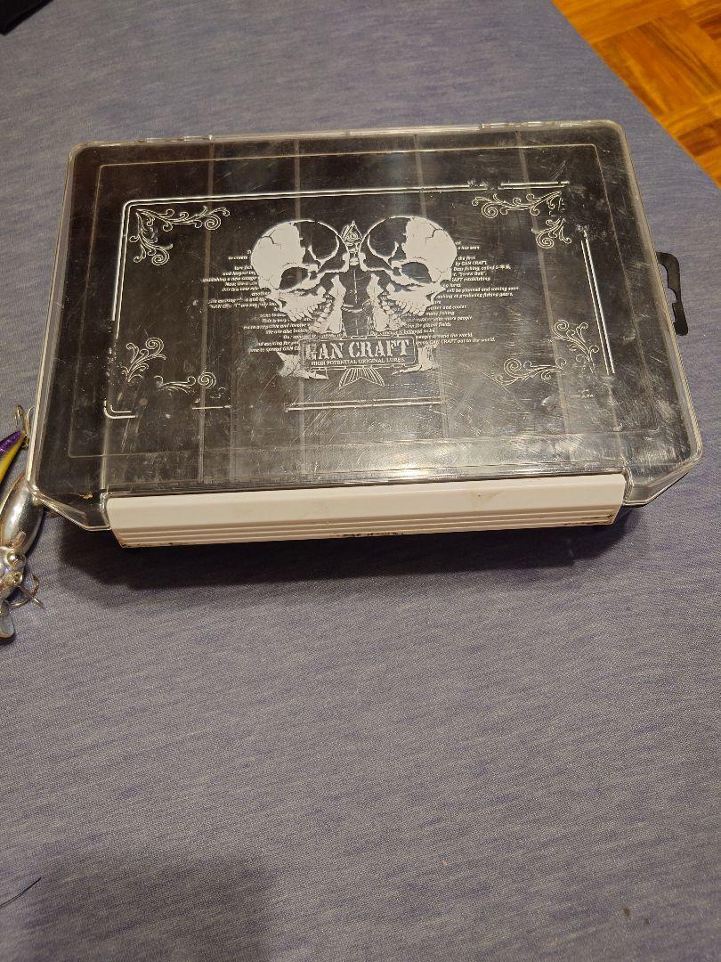 minitoybox とgan craftのタックルボックスとルアーセット