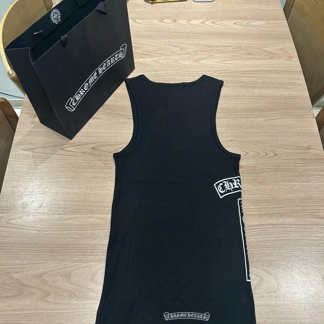 クロームハーツCHROME HEARTS タンクトップ ブラック