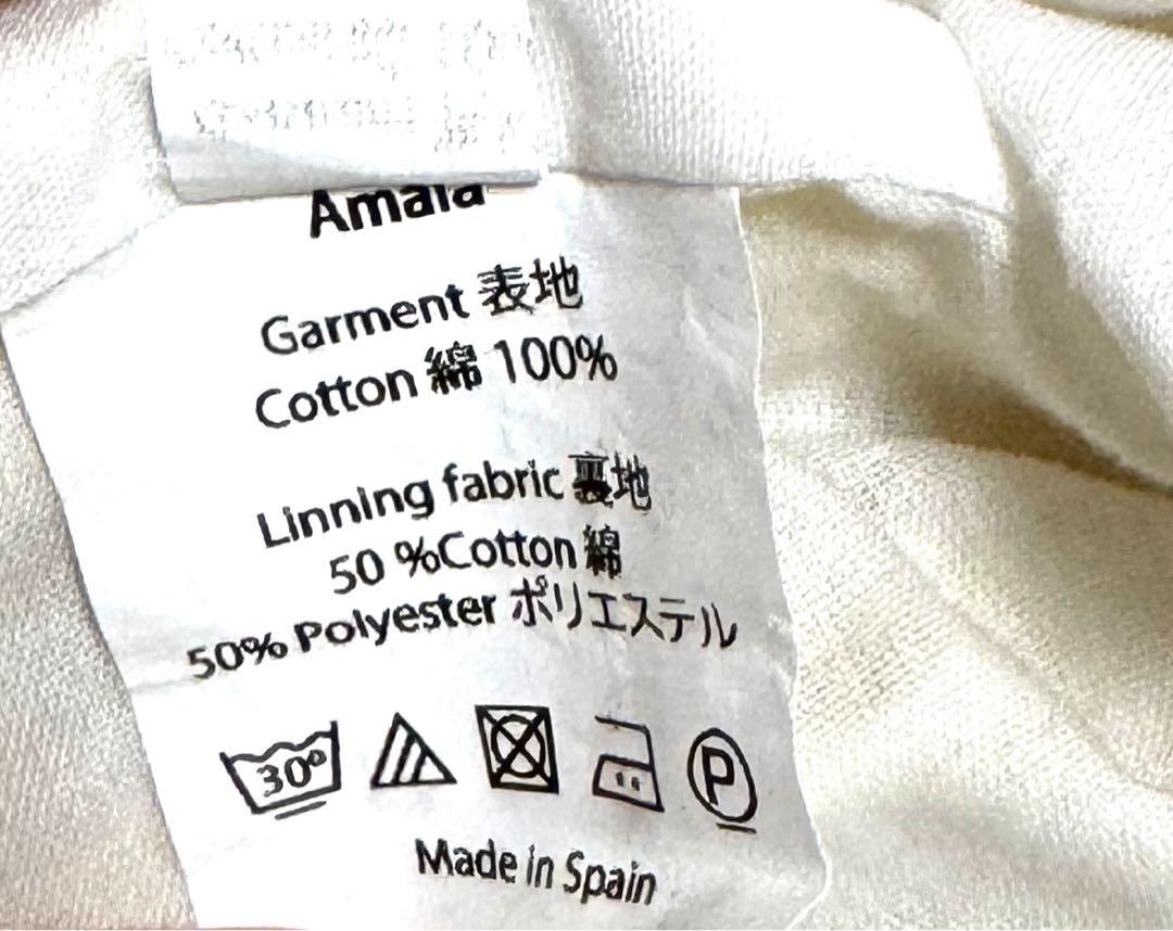 アマイアキッズ　ワンピース  6Y 110 ファミリア   ボンポワン