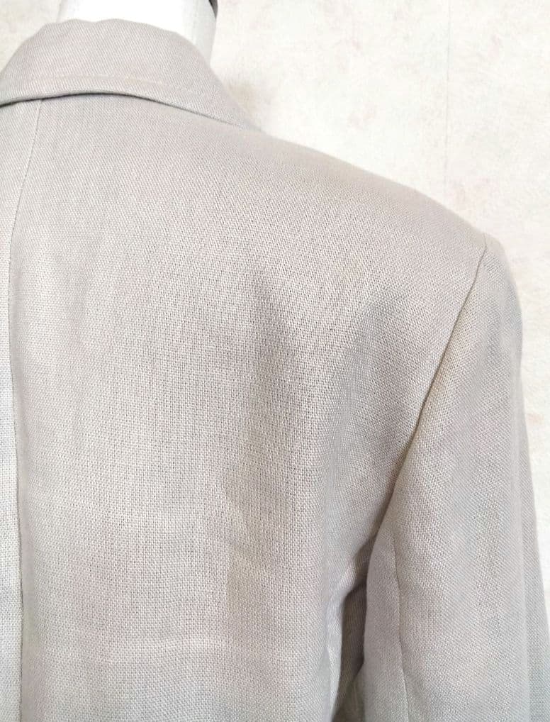 お値下げ　エスマックスマーラ　テーラードジャケット　オフホワイト　レディース