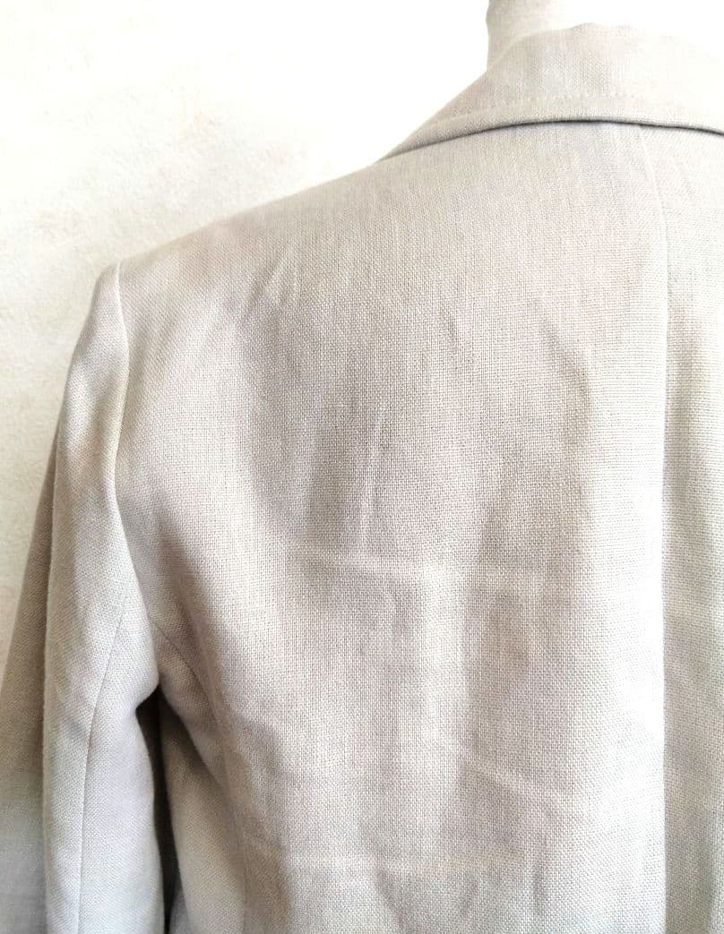 お値下げ　エスマックスマーラ　テーラードジャケット　オフホワイト　レディース