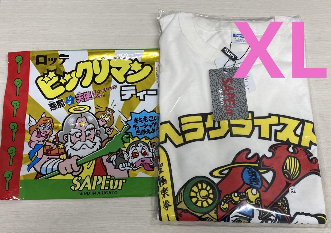 sapeur ビックリマン　ロンＴ　十字架天使 SAPEur サプール ビックリマン Tシャツ L 十字架天使 - メルカリ