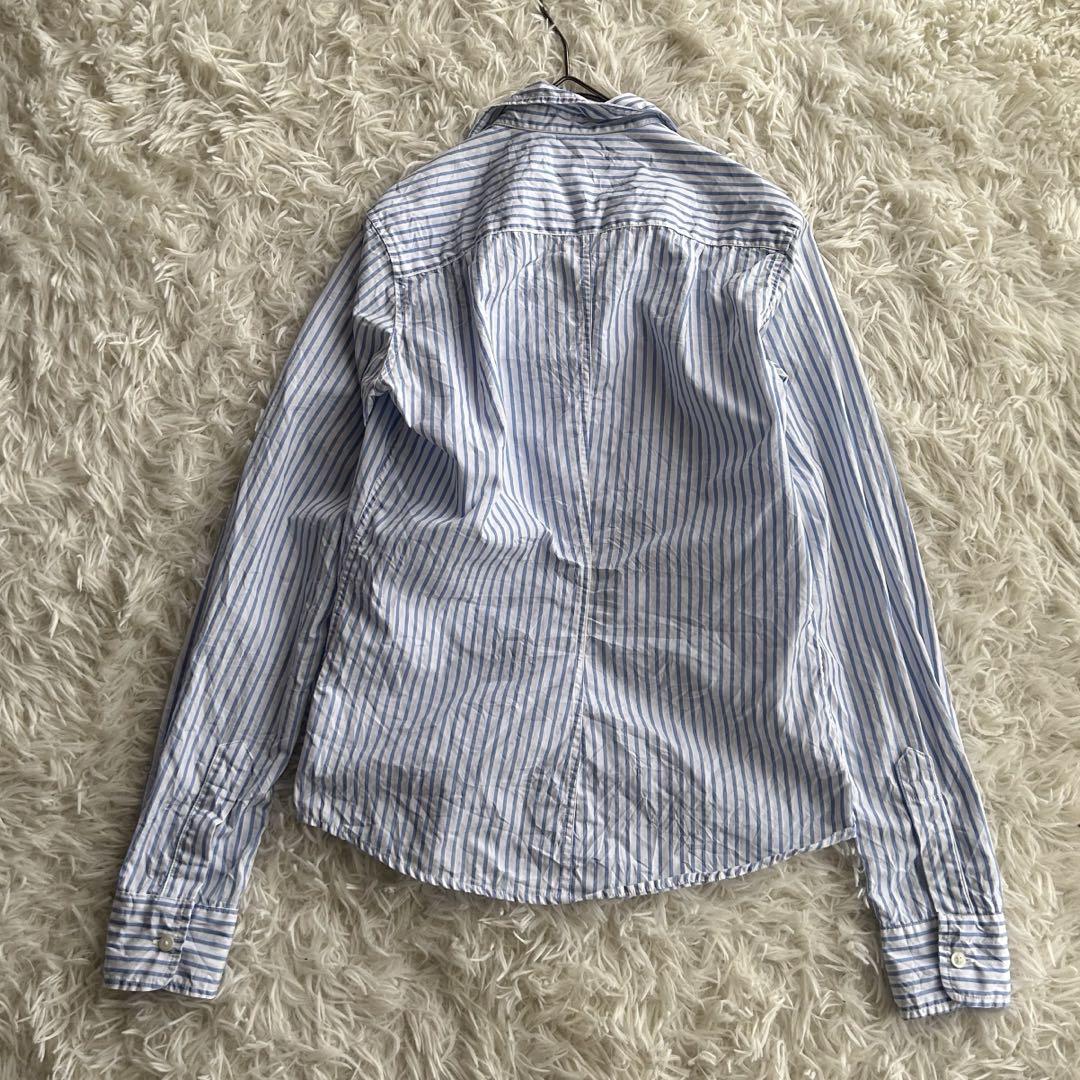 フランクアンドアイリーン　ロンハーマン 長袖シャツ ストライプシャツ