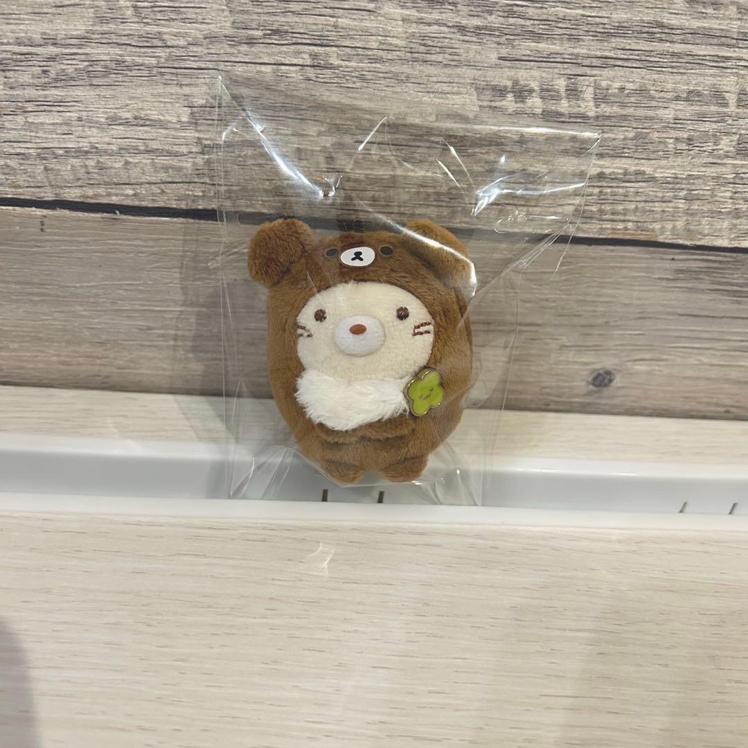 リラックマ&すみっコぐらし　リラすみフェスティバル　てのりぬいぐるみ　ねこ