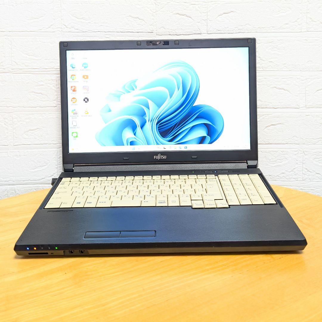 富士通 第8世代 i5 SSD Win11 ノートパソコン