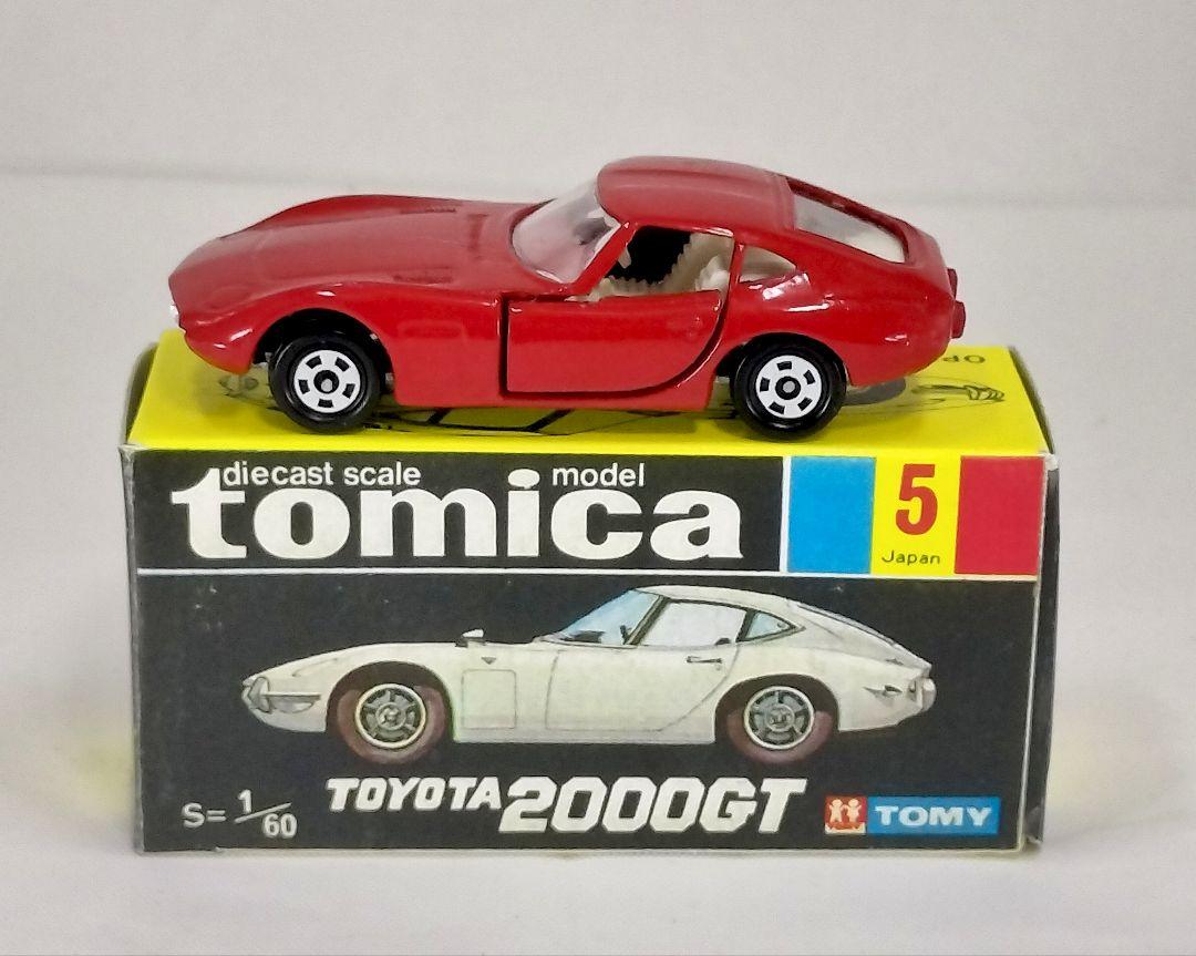 トミカ トヨタ2000GT 赤 1/60 日本製 - メルカリ