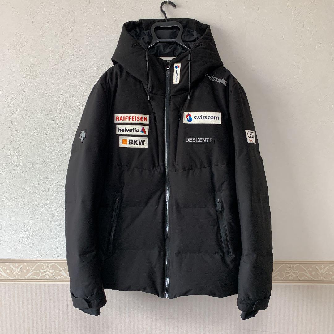 DESCENTE swissskiteam ダウンジャケット XL