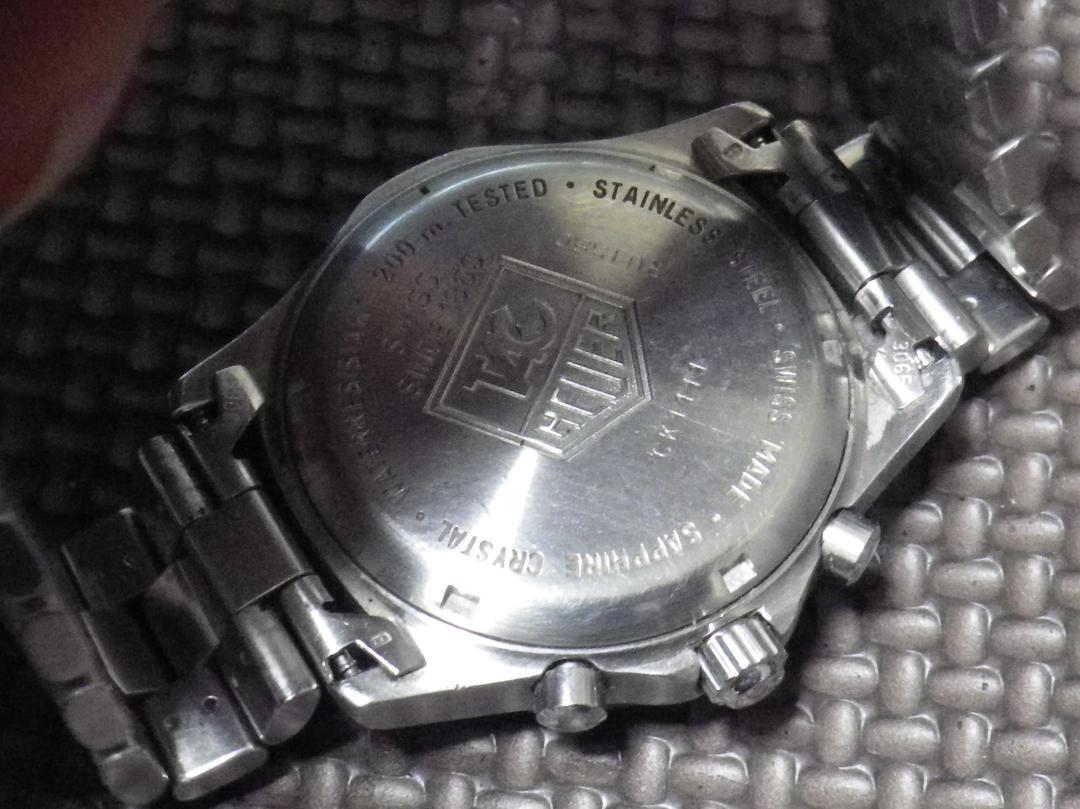 【格安】TAG Heuer タグホイヤー メンズ　クロノグラフ