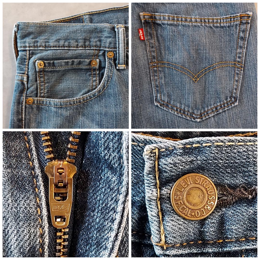 リーバイス569 Levis W29 ブルーデニム 青 00s ヒゲ 14562 リーバイス569 Levis W34 ブルーデニム 青 ヒゲ 縦落ち 14226