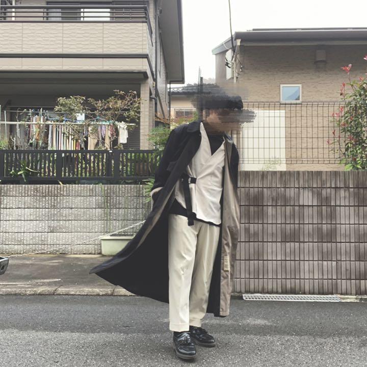 ステンカラーコート 古着