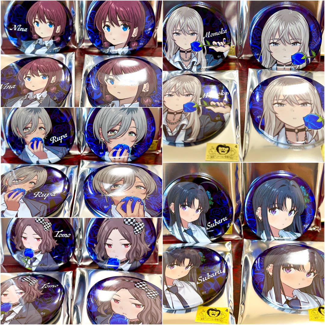 ガールズバンドクライ ヴィレヴァン限定 メタリック缶バッジコレクション 16点