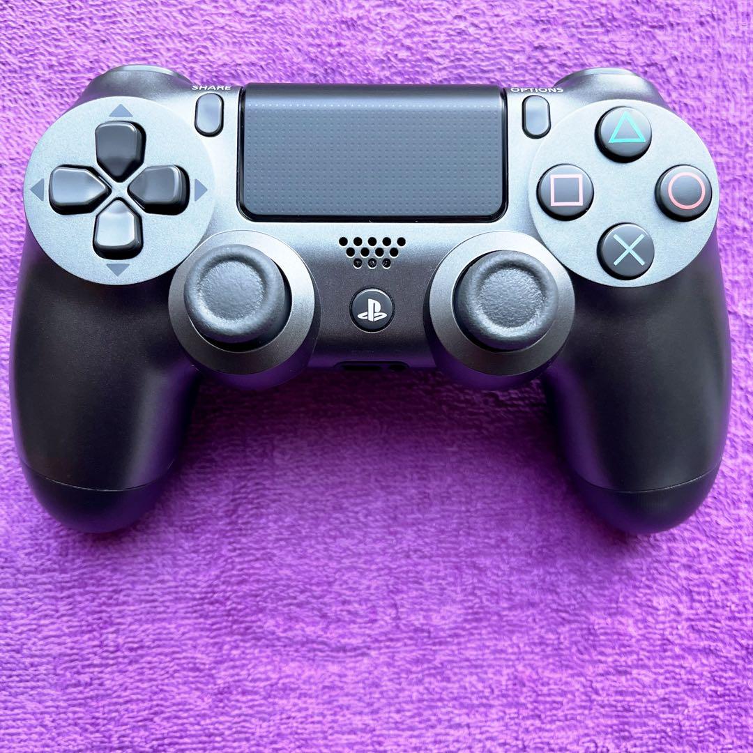 PS4 コントローラー 純正 スチールブラック i25-K【超美品】
