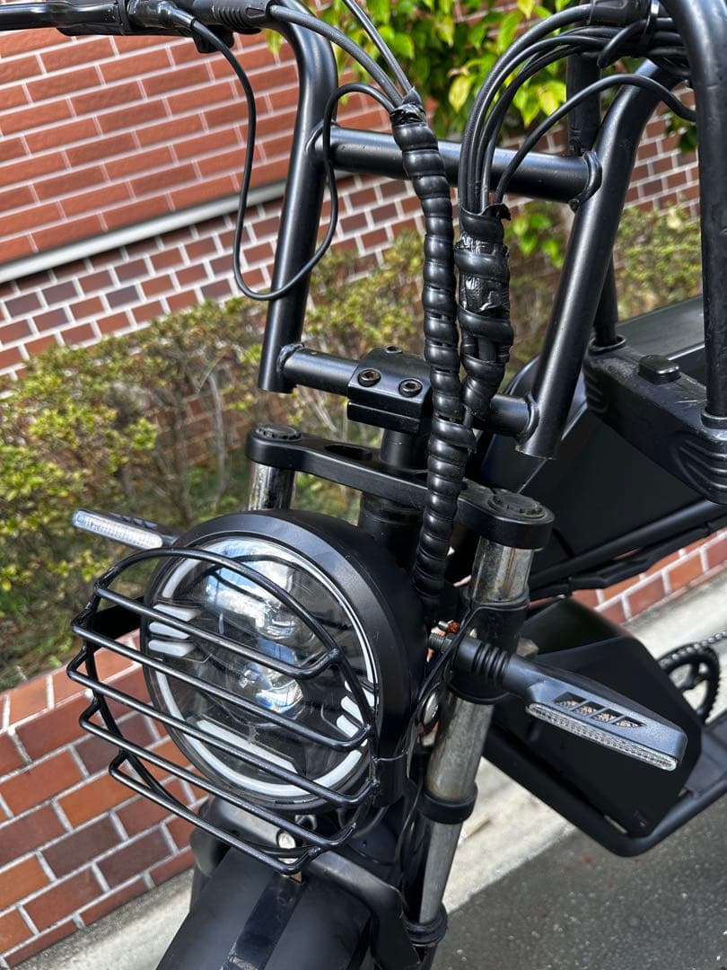 電動アシスト自転車 ブラック 黒 ダブルバッテリー搭載Ebikeやや傷や汚れあり BRIGHTFACE_UK