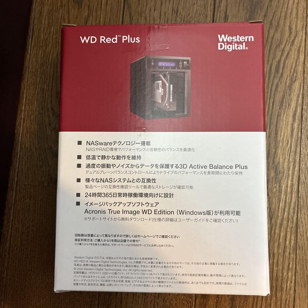 WD Red Plus 6TB HDD NAS用