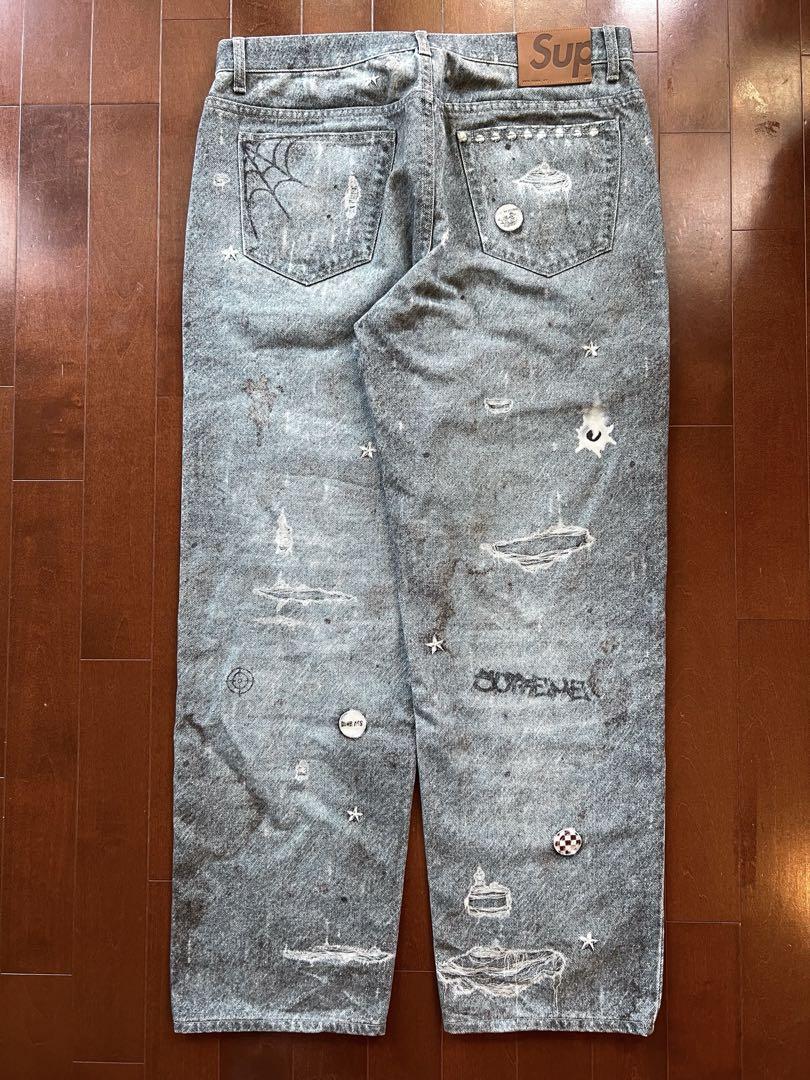 Supreme HJR Trompe Loeil Loose Fit Jean