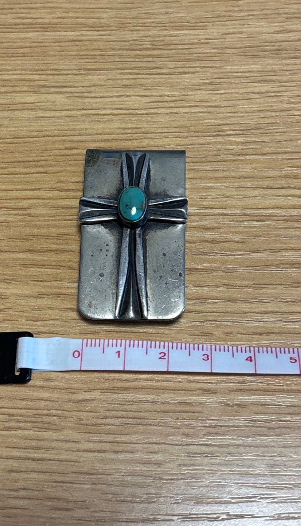 ナボナ族 マネークリップ ターコイズ ナボナ族 マネークリップ ターコイズ