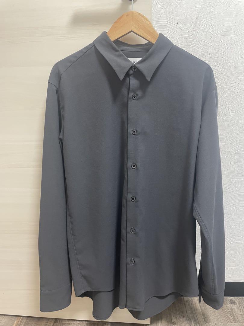 [新品：元価格20,000円] UNITED TOKYOタグ付き　長袖シャツ UNITED TOKYO グレー 長袖シャツ サイズ1 - メルカリ