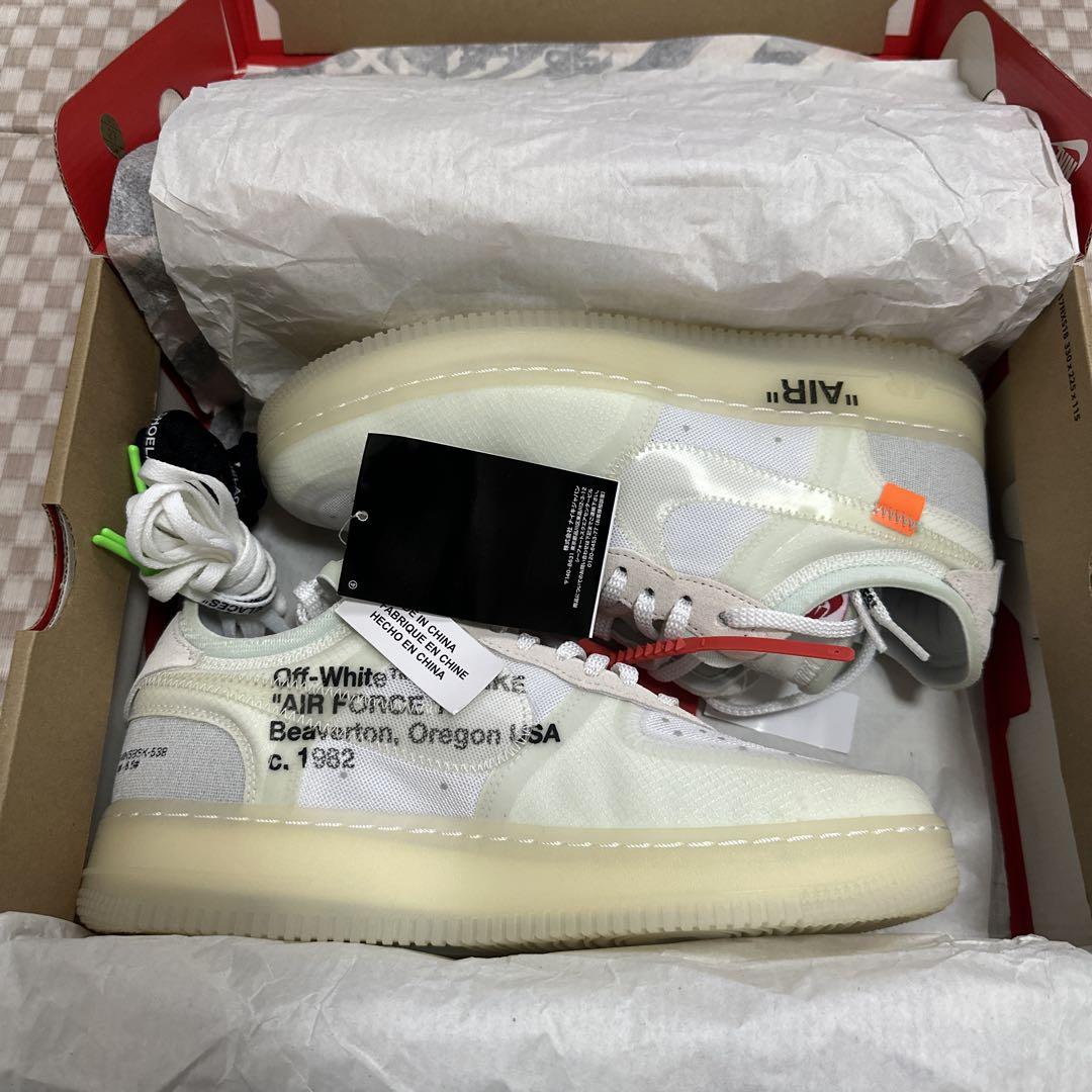 THE10 off white air force1 エアフォース オフホワイト