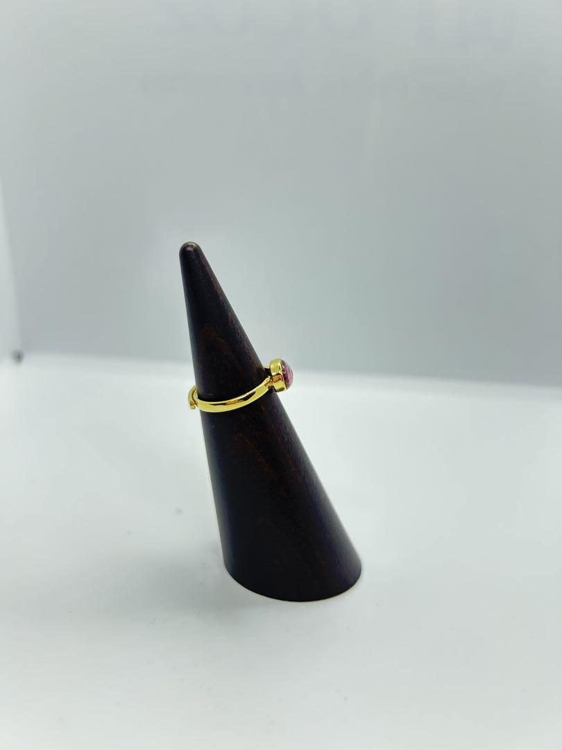 ルースたっぷり可愛いピンク♡スピネルのインドジュエリー