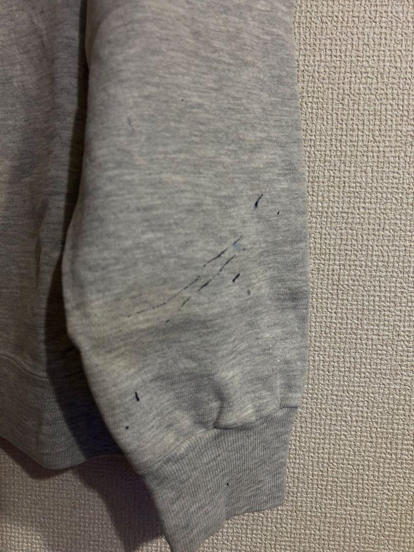 Champion グレー スウェットLサイズ madeinUSA 前V