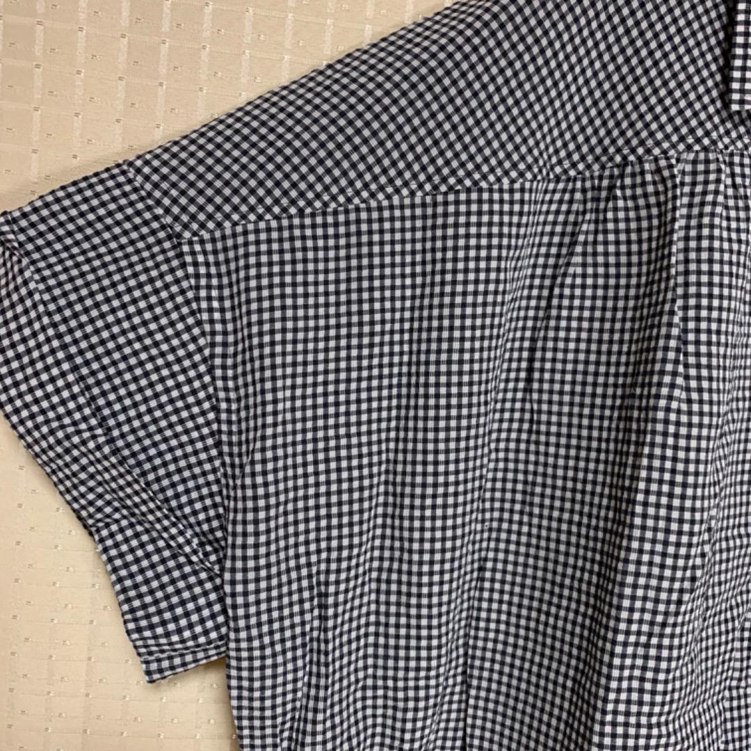 【Liliane Burty】リリアビューティー 白黒ギンガムチェック 春夏秋