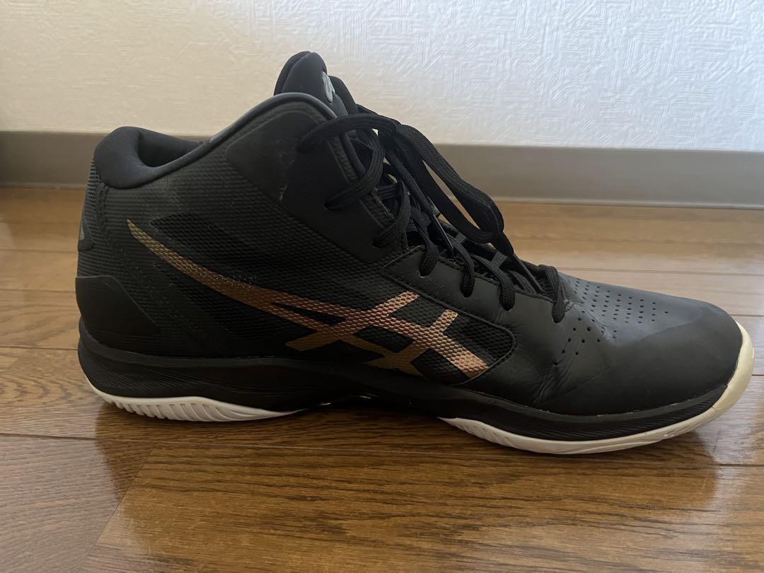 ASICS GELHOOPバスケットボールシューズ 黒
